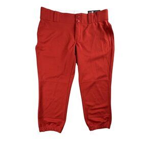 Champro Softball Pants Womens Large Scarlet Red Fastpitch 100% Polyester NWT